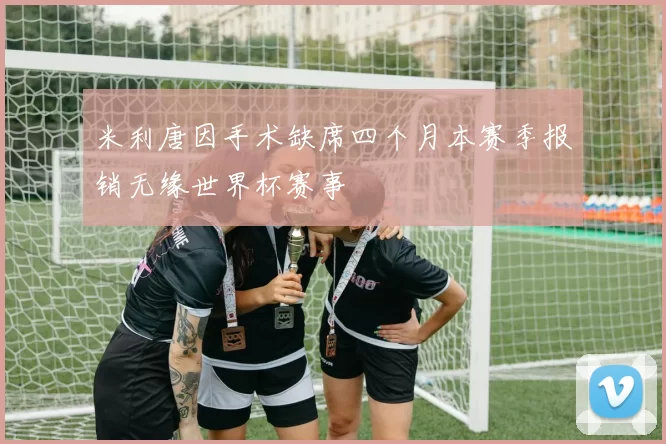 米利唐因手术缺席四个月本赛季报销无缘世界杯赛事