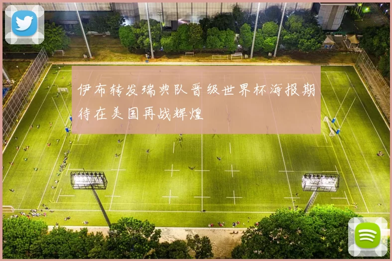 伊布转发瑞典队晋级世界杯海报期待在美国再战辉煌